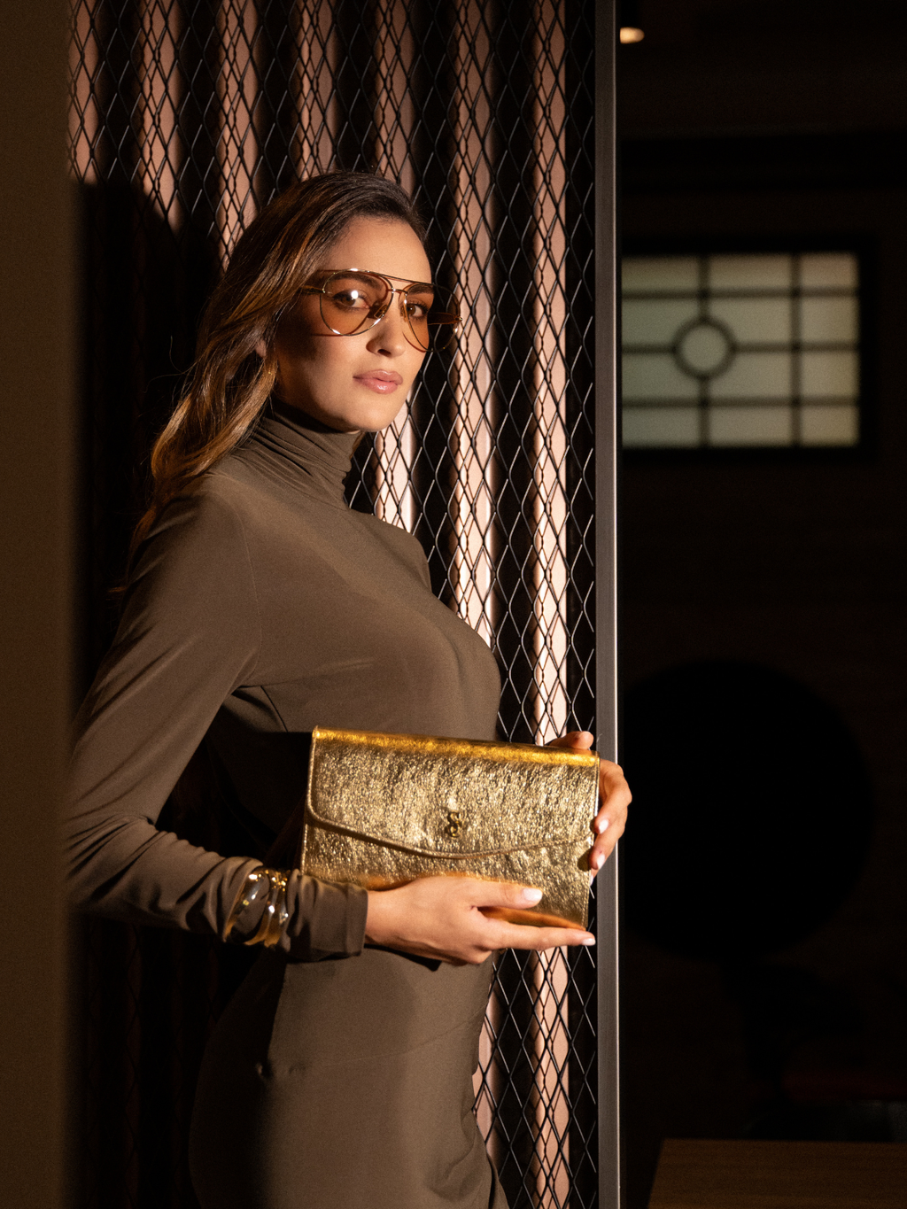 POCHETTE DA VIAGGIO DA DONNA GOLD